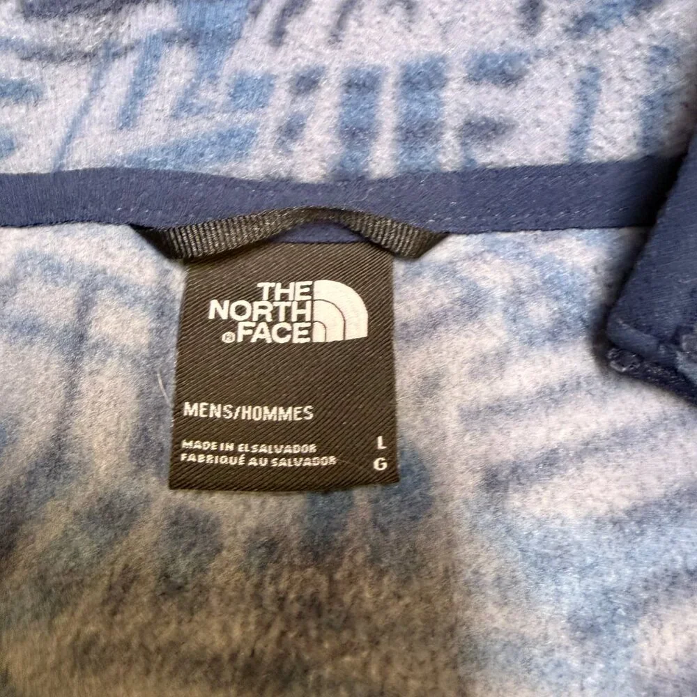 The North Face Men’s Alpine Polartec 100 1/2 Zip Large Navy EUC‎